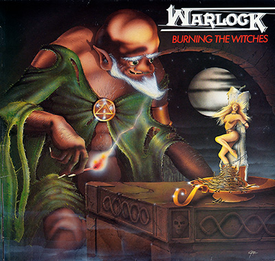 WARLOCK - Burning the Witches album front cover vinyl LP album https://vinyl-records.nl